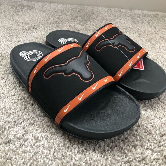 Nike Off Court Slides Texas Longhorns Men's Size 8 - Picture 3 of 6